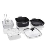 5-Piece Cast Aluminum Multifunction Cookware Set