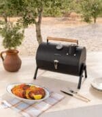 Compact & Portable Charcoal Smoking Barbeque (2)