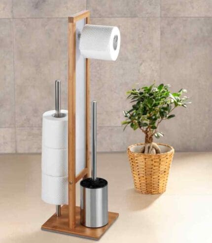 Toilet Set Bamboo (2)